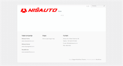 Desktop Screenshot of nisauto.co.rs